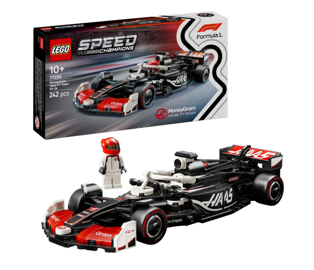 LEGO Speed Champions 77250 Bolid F1® MoneyGram Haas Team VF-24 - 1308243 - zdjęcie 2